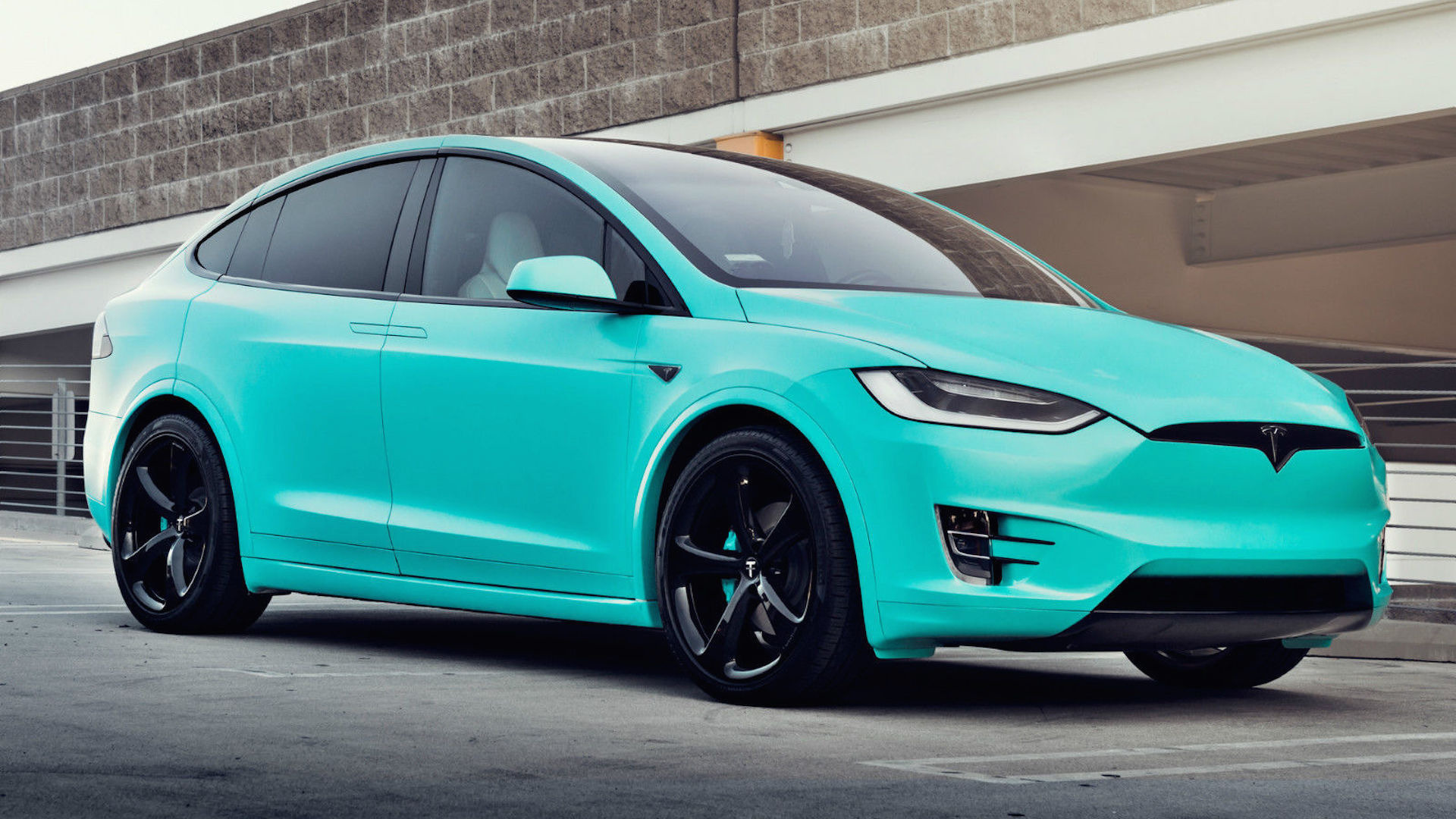 Unique Tiffany Blue Tesla Model X hits eBay for $188,000