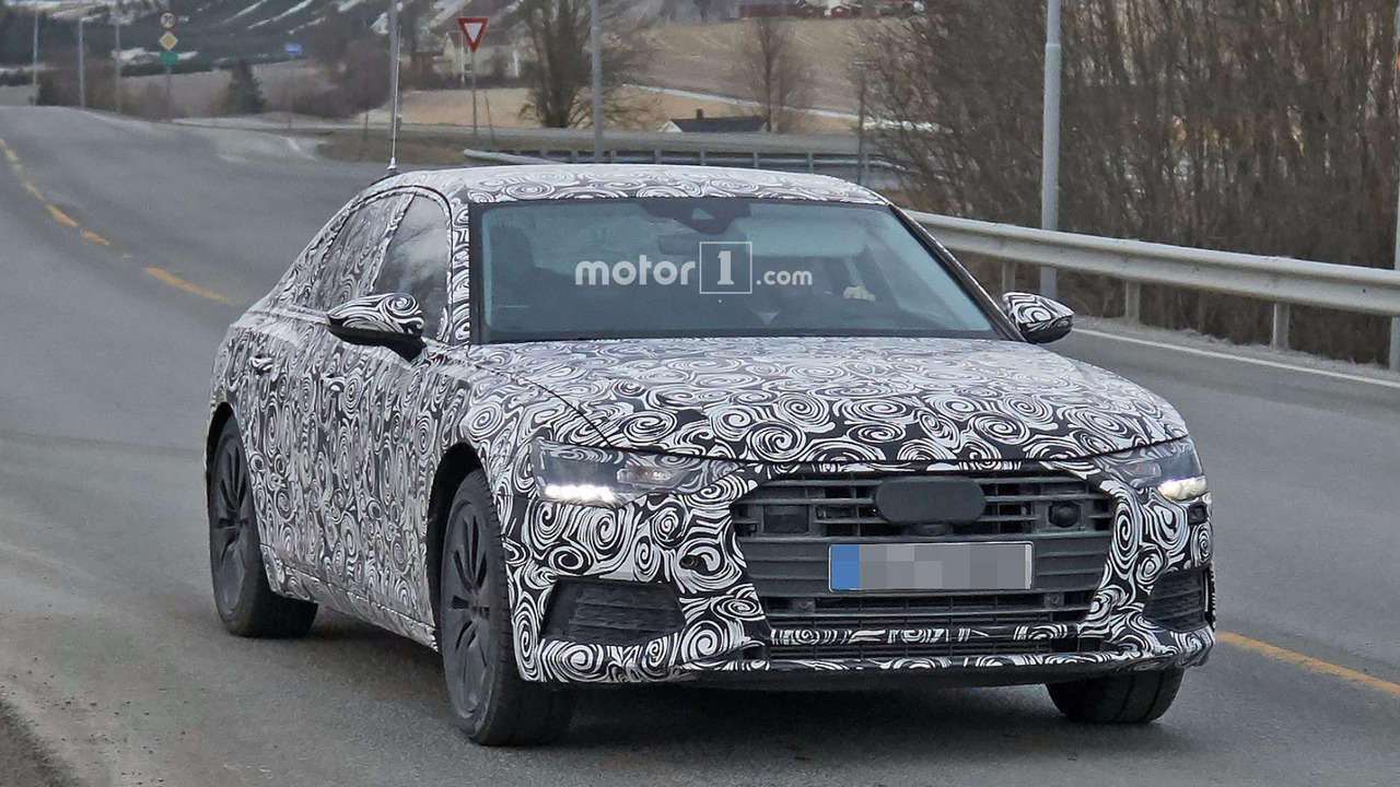 2019 Audi A6 spy photo