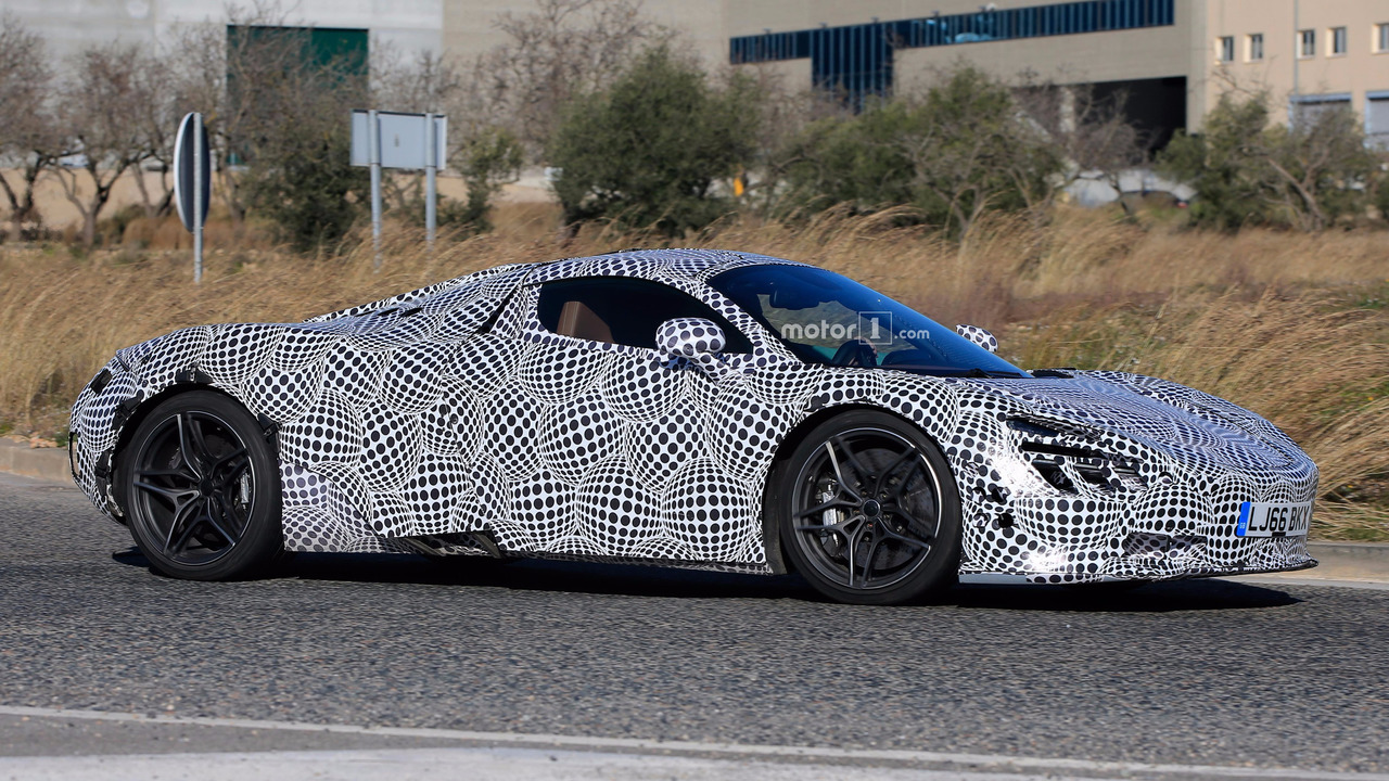 McLaren P14 Spy Shots
