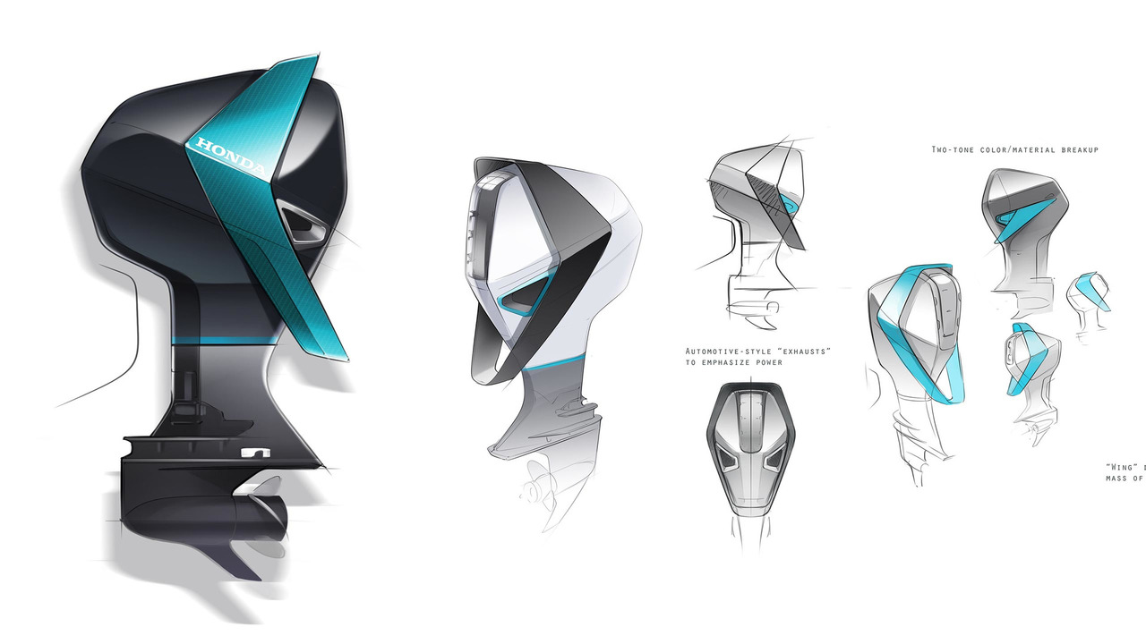 Honda Marine Engine Design Concept