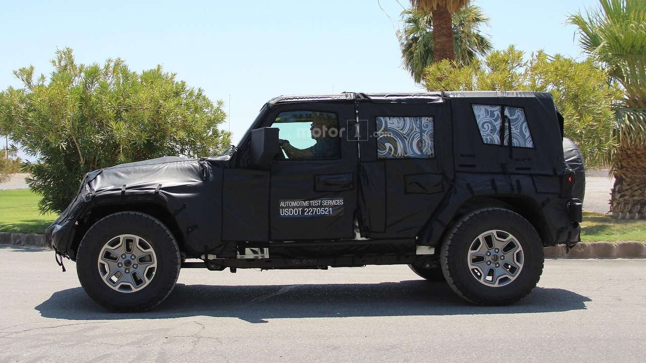 2018 Jeep Wrangler spy photo