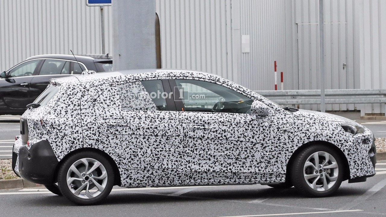 2018 Opel Corsa spy photo